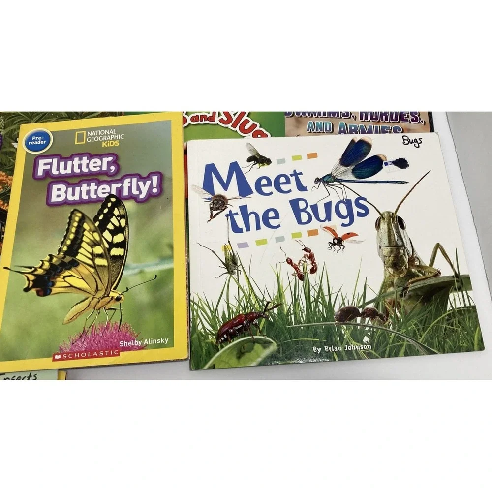 13‎ Bug  Books Classroom Homeschool Tutoring Non-Fiction/Informational Library
